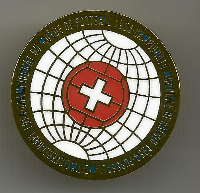 Pin Weltmeisterschaft 1954 Schweiz